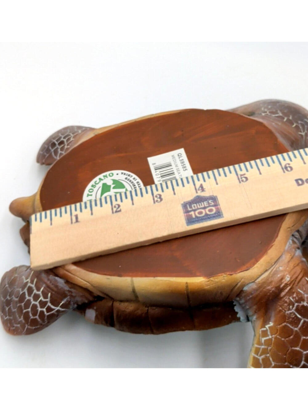 Design Toscano Blue Turquoise Aqua Sea Turtle Medium - Polyresin - 12" x 7" NEW - Picture 15 of 15